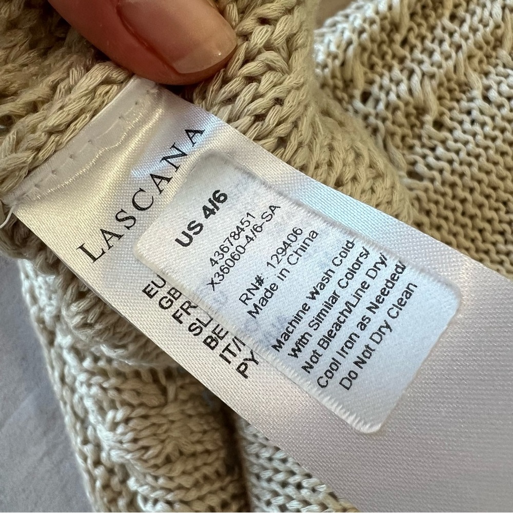 Beige/tan Netted Top - Picture 4 of 4